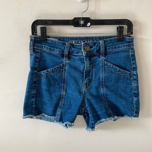American Eagle Midi Super Stretch Jean Short- Size 8